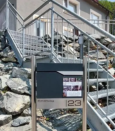 Ferienwohnung Am Quellenhaeuschen Naila Exterior foto