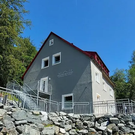Ferienwohnung Am Quellenhaeuschen Naila Exterior foto